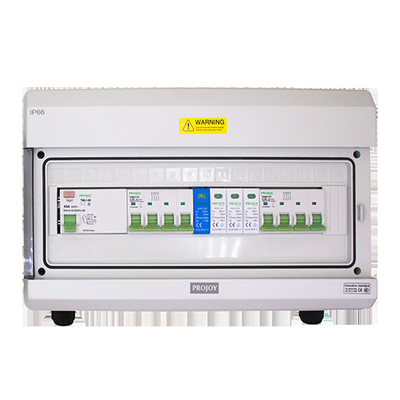 Kotak Penggabung String PV Atap Untuk Solar 1000V 32A 6 In 2 Out