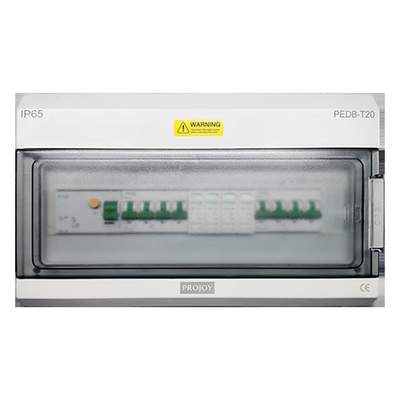 PROJOY 40A AC Combiner Box Untuk Sistem Tenaga Surya TUV CE