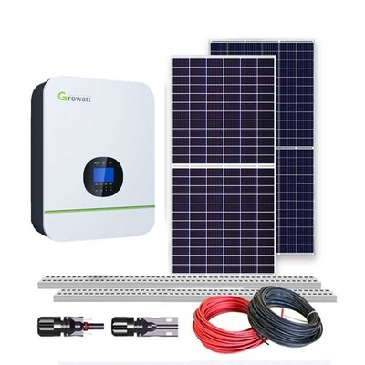Sistem Surya Off Grid Fotovoltaik UN38.3 400w 5Kwh Untuk Rumah