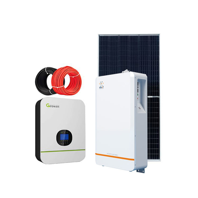5000w Solar Off Grid System / 9kw 176Ah Sistem Tenaga Surya Perumahan