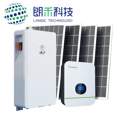 15kw Solar Rooftop Off Grid Kit Tata Surya Powerporter 10kwh 200Ah