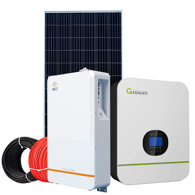 15kw 3 Phase Off Grid Sistem Tenaga Surya 38.23V 22Kg