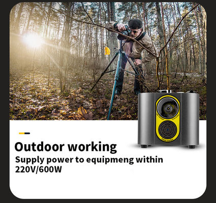 Sistem Portabel Tenaga Surya Mikro 600 Watt 220V 50HZ 4.75kg