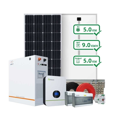 10KW Solar Off Grid System UN38.8 MSDS Efisiensi Tinggi