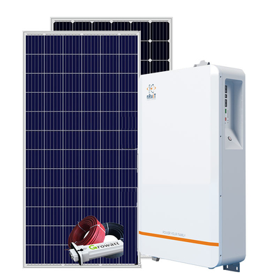 Sistem Listrik Tenaga Surya Fotovoltaik 200ah 5Kw MSDS
