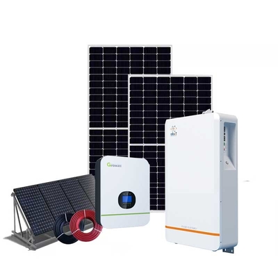60VDC CATL Sistem Listrik Tenaga Surya Growatt 5000TL 400w Sistem PV Panel Surya