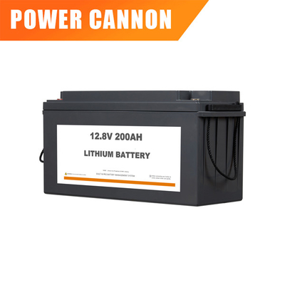 2560Wh Penyimpanan Surya Lifepo4 Baterai Lithium Ion Baterai Siklus Dalam 12v 200ah 21Kg