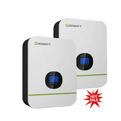 Rumah Tangga Growatt Off Grid Inverter 3000TL-48 HVM 5000w Sistem Panel Surya