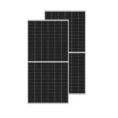 Half Cut Mono 400W Solar Panel Bi Facial 48.3V 5400pa Kapasitas Beban