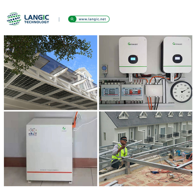 Baterai Surya Siklus Dalam 11.5kwh 228ah Powerporter