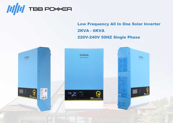 6kw 48vdc 230vac Hybrid Off Grid Solar Inverter 90A MPPT Solar Charger 6kw